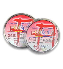 AKITA NYLON MULTICOLOR FORCE 4 SPOOLEED 300MT