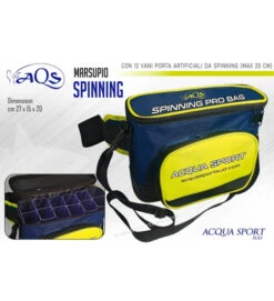 AQS MARSUPIO PORTA ARTIFICIALI PER SPINNING