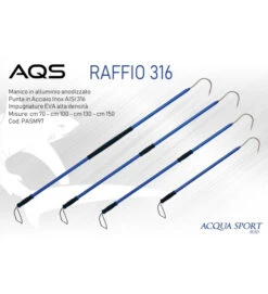 AQS RAFFIO RINFORZATO PUNTA IN ACCIAIO AISI 316