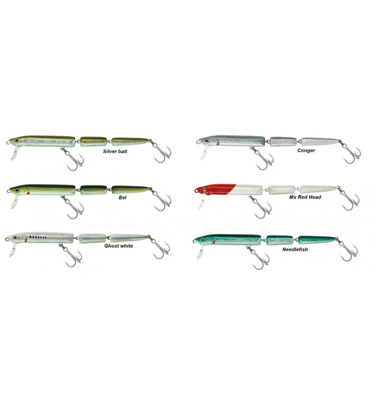 MOLIX ARTIFICIALE ANGUILLA 135 JOINTED SANDEEL 2 MOLIX ARTIFICIALE ANGUILLA 135 JOINTED SANDEEL - immagine 2