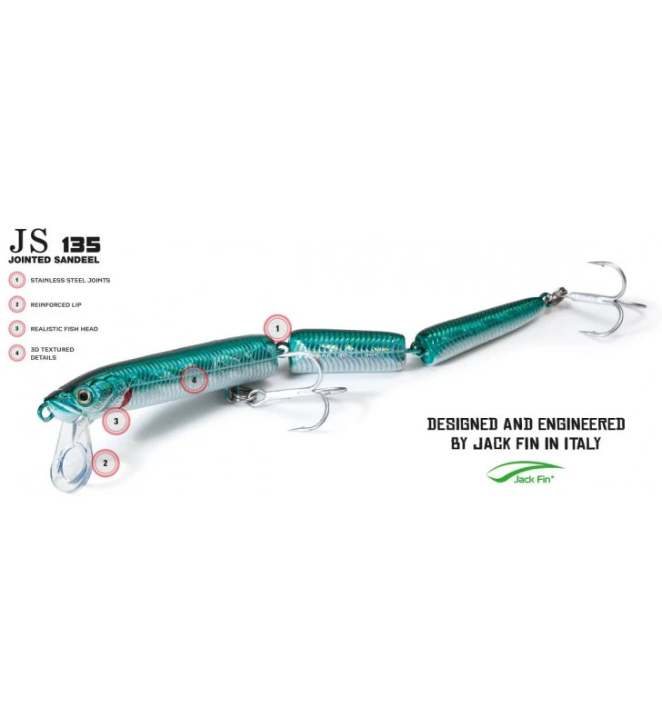 MOLIX ARTIFICIALE ANGUILLA 135 JOINTED SANDEEL 1 MOLIX ARTIFICIALE ANGUILLA 135 JOINTED SANDEEL