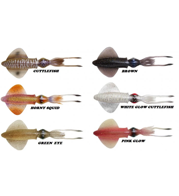 Savage Gear SAVAGE CALAMARO 25CM MONTATO CON DUE AMI E TESTINA PIOMBATA 2 Savage Gear SAVAGE CALAMARO 25CM MONTATO CON DUE AMI E TESTINA PIOMBATA - immagine 2