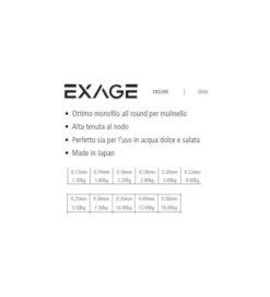 SHIMANO MONOFILO 5000MT EXAGE