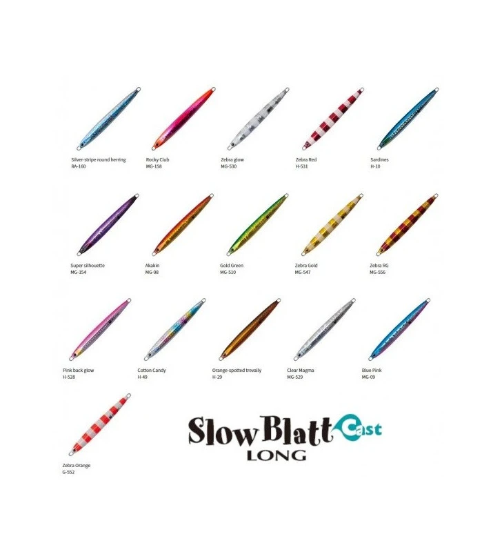 Yamashita SLOW BLATT CAST 60GR LONG ARTIFICIALI JIG ZETZ 1 Yamashita SLOW BLATT CAST 60GR LONG ARTIFICIALI JIG ZETZ