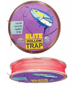 SUNRISE SPECTRA ELITE HOLLOW TRAP ROSSO 50MT