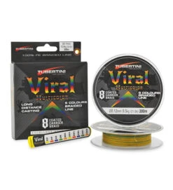 TUBERTINI TRECCIATO VIRAL 8 CAPI 200MT